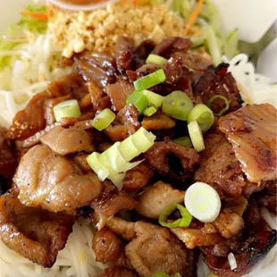 Grilled Pork w/ Rice substitute for noodles