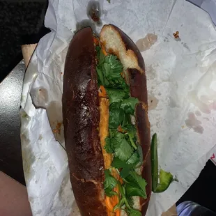 Lemongrass Tofu Sandwich