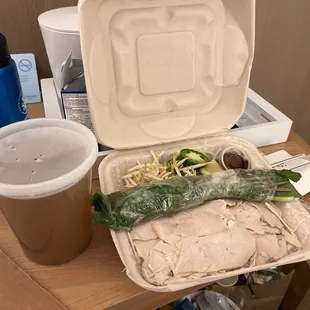 Sliced Chicken Noodle Soup