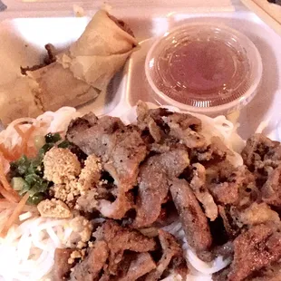 Broken Rice Grilled Pork