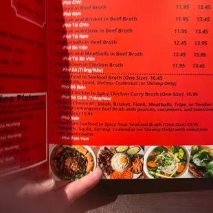The spicy chicken pho is awesome