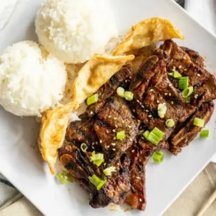 BBQ Kalbi Plate