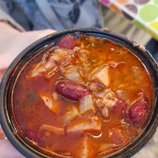 Chilli cook-off sample
