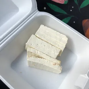 $3= almost .50 per bland, raw slice