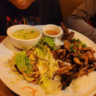 Grilled pork