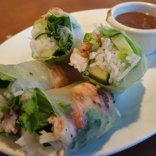 Grilled Shrimp Spring Roll