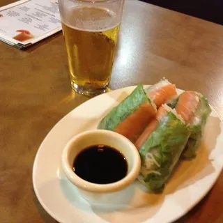 Smoked Salmon Spring Roll