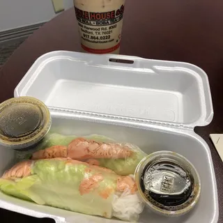 Seared Salmon Spring Roll