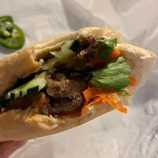 S7 Banh Mi Bo Nuong