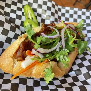 #25 Crispy Catfish Banh Mi