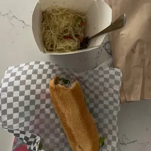 What $23 will get you... there's plenty of other Vietnamese restaurants down town that have better flavor and have larger portions