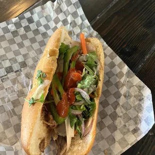 Best good darn #21 Pork 3 Ways Banh Mi