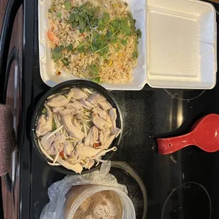 Chicken pho Side Pho Beef Soup 45. Shrimp Fried RiceShrimp