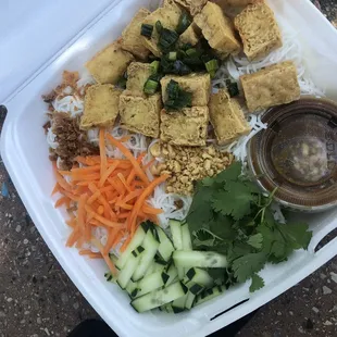 Tofu Vermicelli Bowls Bn