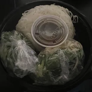 Pho packed with the perfect amount of toppings