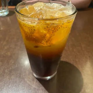 Thai Ice Tea with Chia Seeds