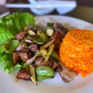 steak, food