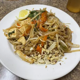 Oil free pad thai