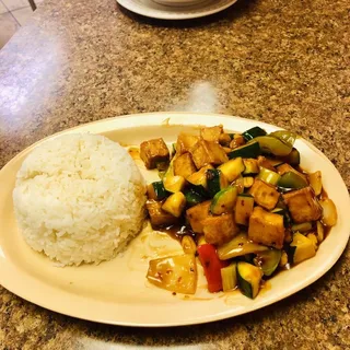 KP. Kung Pao Tofu & Veggie