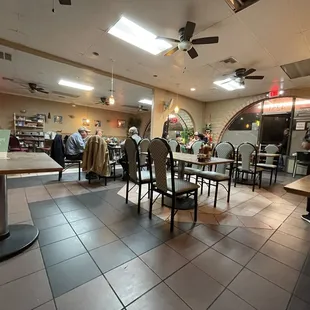 Dining area.