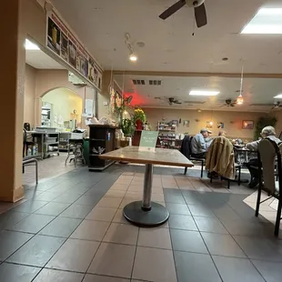 Dining area.