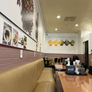 interior, sushi and sashimi