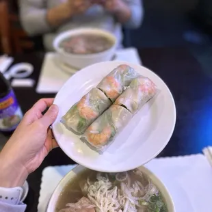 Shrimp spring rolls | IG: xstina.eats