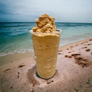 Vietnamese coffee slushie!!