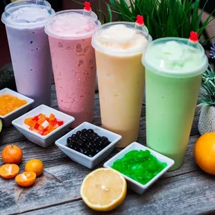 Smoothies and iced blend