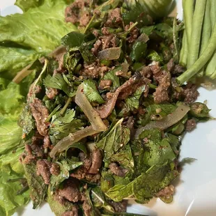 Larb beef