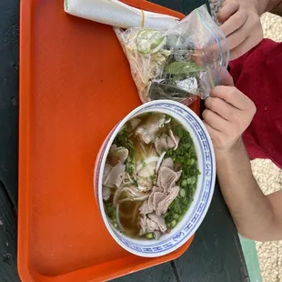 Pho tai was very fragrant and good