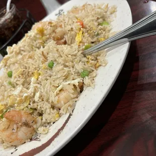 Shrimp fried rice is a 10/10