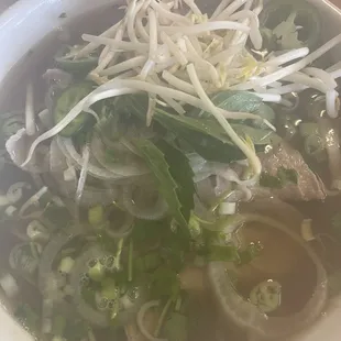 Rare beef Pho
