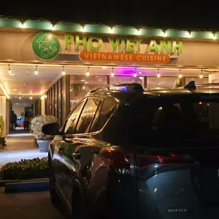 Pho Viet Anh restaurant- outside restaurant