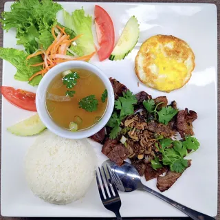 R3b. Grilled Pork with Vegetables with Rice