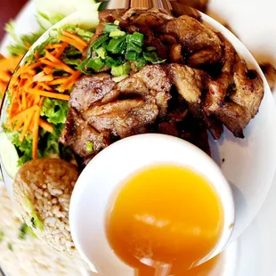 GRILLED PORK RICE  PLATE