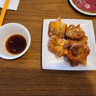 Crispy dumplings