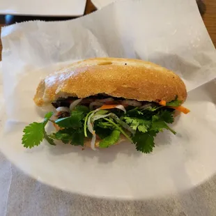 Chicken banh mi