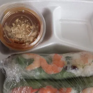 A4. Shrimp and Pork Spring Rolls