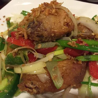 A15. Fried Chicken Wings with Fish Sauce