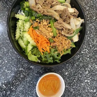 Lemongrass beef vermicelli