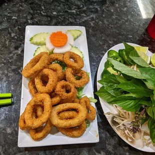 Fried calamari
