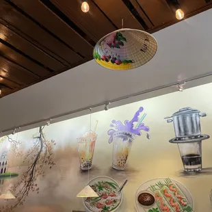 Interior wall painting