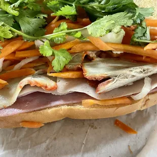 banh mi #12 (pork meatloaf)