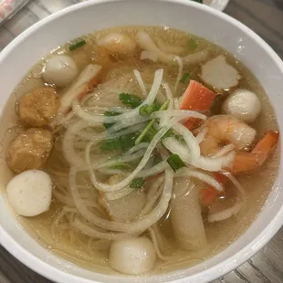 Seafood Pho Shrimp