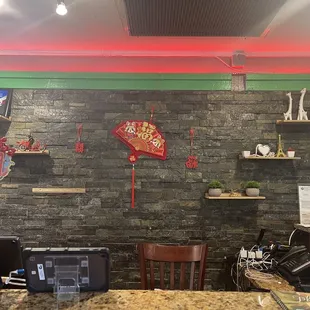 The front desk and order center