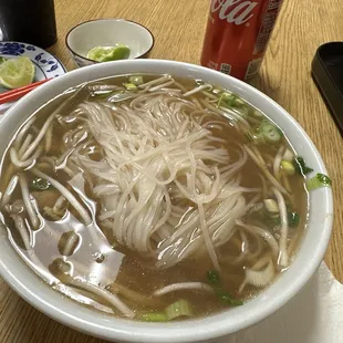 Small #15 rare steak pho