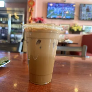Vietnamese coffee (iced)