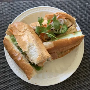 Grilled Vietnamese Sandwiches