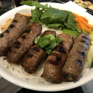 Bbq beef onion rolls - bun bo nuong hang huong